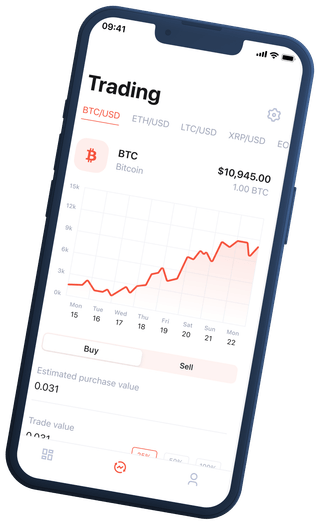 Fluweel Kapitent interface voor geautomatiseerd cryptohandelsplatform